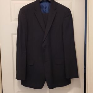 38R Navy Blue Pinstripe Tommy Hilfiger Suit